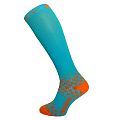 Kompresní podkolenky HAVEN EvoTec CoMax blue/orange- HIGH COMPRESSION