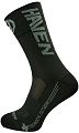 Ponožky HAVEN LITE Silver NEO LONG black/grey 2 páry