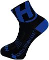 Ponožky HAVEN LITE Silver NEO black/blue 2 páry