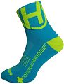 Ponožky HAVEN LITE Silver NEO blue/yellow 2 páry