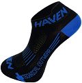 Ponožky HAVEN SNAKE Silver NEO black/blue 2 páry