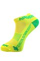 Ponožky HAVEN SNAKE Silver NEO yellow/green 2 páry