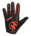Rukavice HAVEN DEMO long black/red