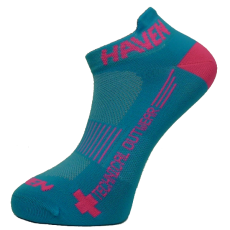 Ponožky HAVEN SNAKE Silver NEO blue/pink 2 páry
