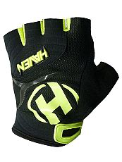 Krátkoprsté rukavice HAVEN DEMO SHORT black/green