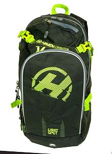 Hydratační batoh HAVEN LUMINITE II 18l black/green