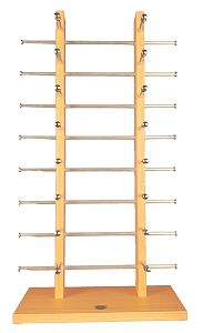 Stojan na brýle wood