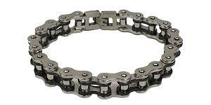 Náramek HAVEN silver/black