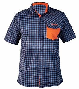 Košile HAVEN AGNESS SLIMFIT men blue/orange