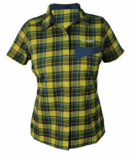 Košile HAVEN AGNESS SLIMFIT women blue/yellow