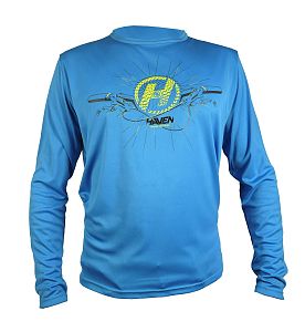 Pánský dres HAVEN NAVAHO II LONG blue/green