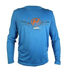 Pánský dres HAVEN NAVAHO II LONG blue/orange
