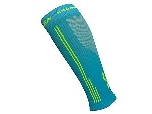 Kompresní návleky HAVEN Compressive Calf Guard EvoTec blue/yellow- HIGH COMPRESSION