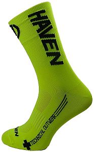 Ponožky HAVEN LITE Silver NEO LONG yellow/black 2 páry