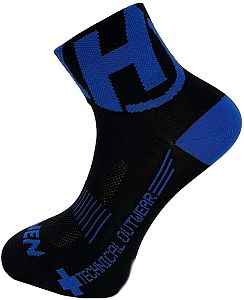 Ponožky HAVEN LITE Silver NEO black/blue 2 páry