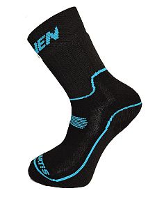 Ponožky HAVEN Polartis KID black/blue