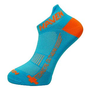 Ponožky HAVEN SNAKE Silver NEO blue/orange 2 páry