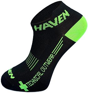 Ponožky HAVEN SNAKE Silver NEO black/green 2 páry