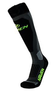 Zimní kompresní podkolenky HAVEN Compressive Ski grey- LIGHT COMPRESSION
