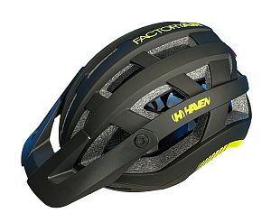 Přilba HAVEN Factory Air black/green