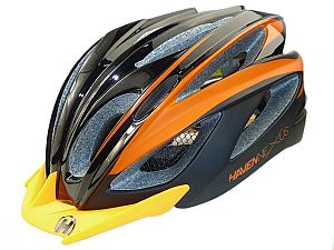 Přilba HAVEN NEXUS black/orange