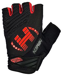 Rukavice HAVEN DEMO NEO short black/red