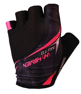 Rukavice HAVEN MUTO black/pink