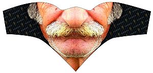 Šátek Bugaboos Moustache