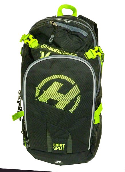 Hydratační batoh HAVEN LUMINITE II 12l black/green