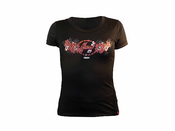 Dámský dres HAVEN AMAZON II SHORT black/red