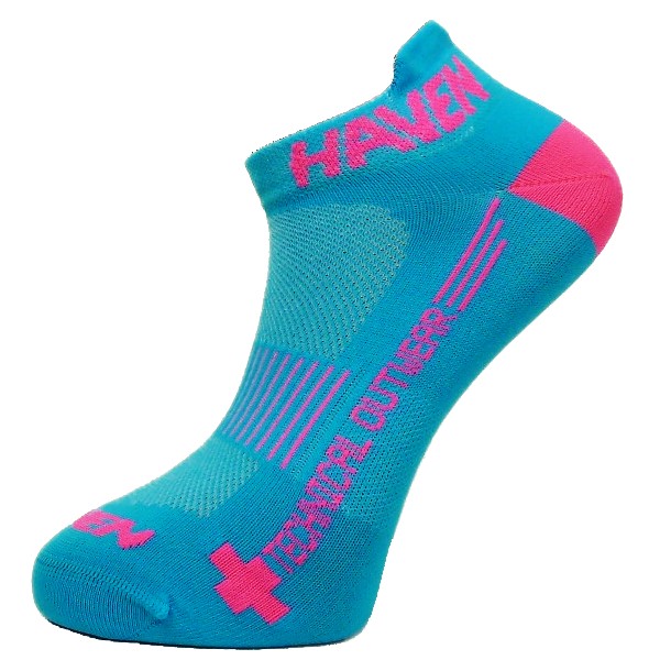 Ponožky HAVEN SNAKE Silver NEO blue/pink 2 páry