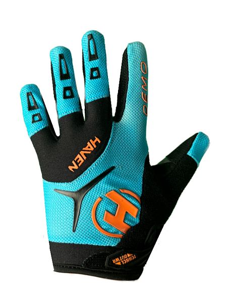 Rukavice DEMO KID long blue/orange