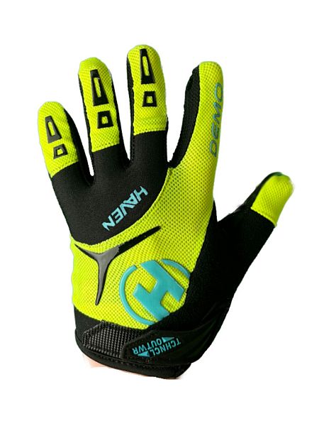 Rukavice DEMO KID long green/blue