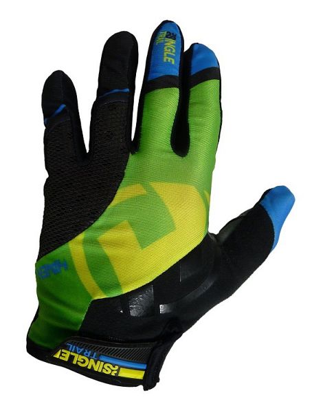 Rukavice HAVEN SINGLETRAIL long black/green