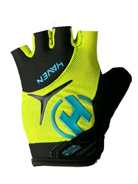 Rukavice HAVEN DEMO KID short green/blue