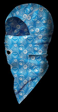 Kukla Airhole Agressive - Cyan/White